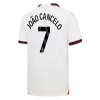 Maillot de Supporter Manchester City Joao Cancelo 7 Extérieur 2023-24 Pour Enfant